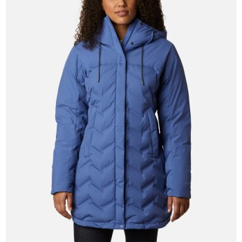 Columbia Mountain Croo Long Down, Chamarras Azules Para Mujer | 684751-YVK